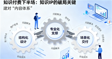 知识付费下半场：知识IP的破局关键，是建对“内容体系”